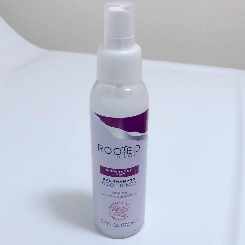 NWT: Rooted Rituals Pre-Shampoo Root Rinse